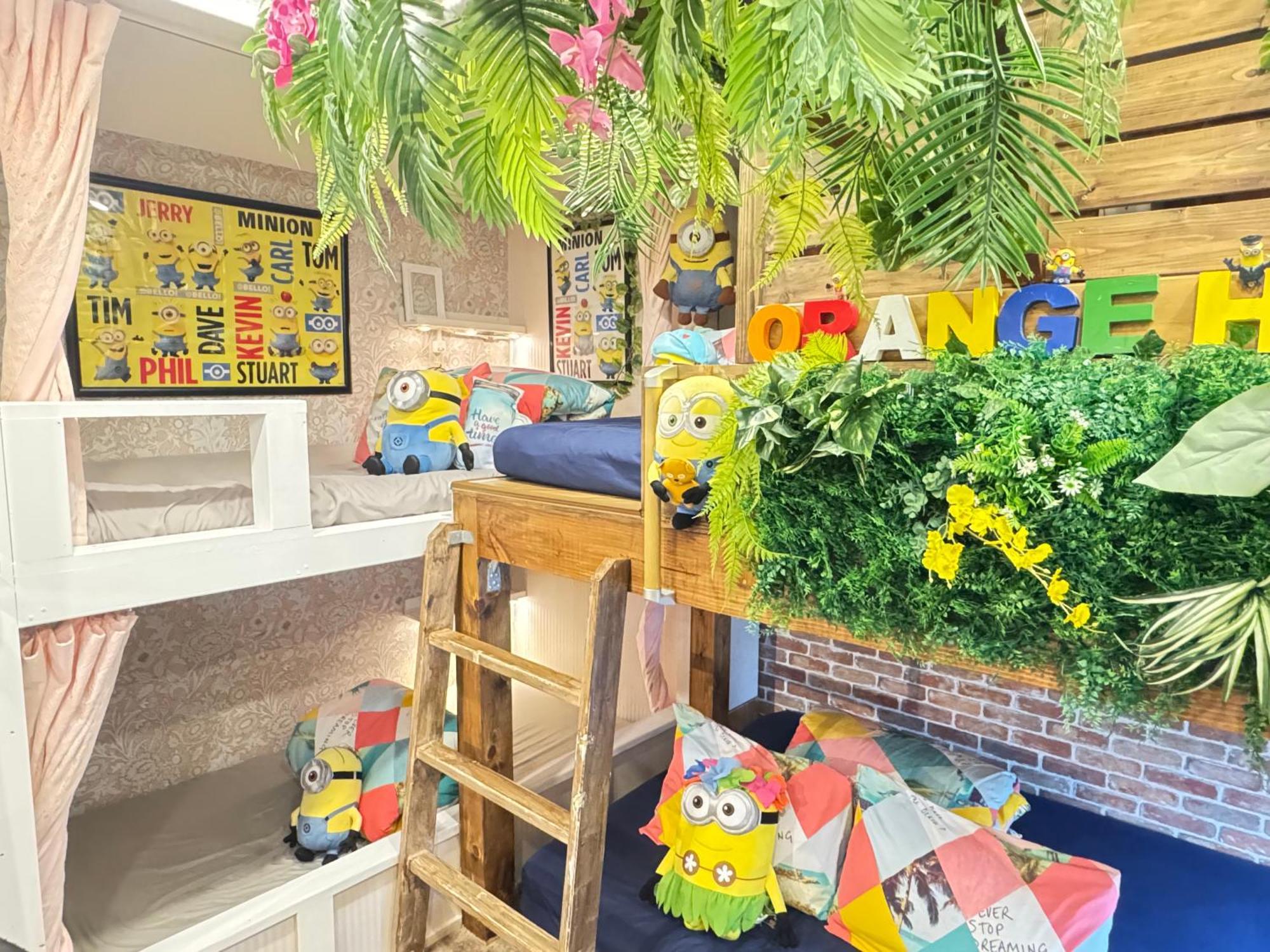 Orange House Jungle Fun Fun Apartment Osaka Exterior photo